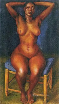 Diego Rivera Painting - bailarina descansando 1939 Diego Rivera